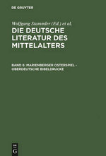 Marienberger Osterspiel - Oberdeutsche Bibeldrucke