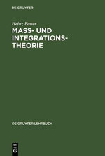 Mass- Und Integrationstheorie