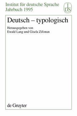 Deutsch - Typologisch