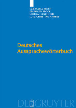 Deutsches Aussprachewoerterbuch