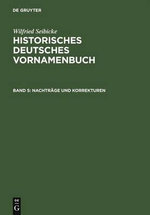 Nachtraege und Korrekturen