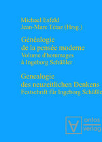 Genealogie des Neuzeitlichen Denkens / Généalogie de la Pensée Moderne