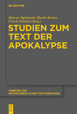 Studien Zum Text der Apokalypse