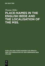 Place-Names in the English Bede and the Localisation of the Mss