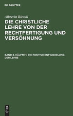 Die Positive Entwickelung Der Lehre