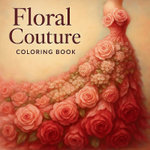 Floral Couture Coloring Book