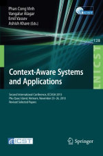 Context-Aware Systems and Applications