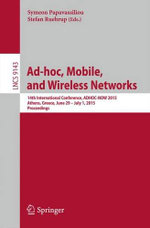 Ad-Hoc, Mobile, and Wireless Networks