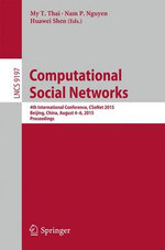 Computational Social Networks