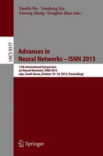 Advances in Neural Networks - ISNN 2015