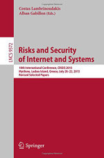 Risks and Security of Internet and Systems