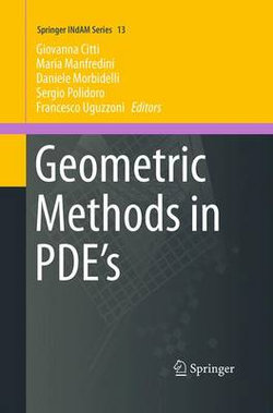 Geometric Methods in PDE's