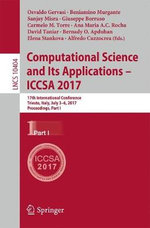 Computational Science and Its Applications - ICCSA 2017
