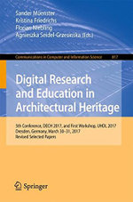 Digital Research and Education in Architectural Heritage