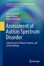 Assessment of Autism Spectrum Disorder