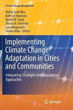 Implementing Climate Change Adaptation in Cities and Communities