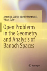 Open Problems in the Geometry and Analysis of Banach Spaces