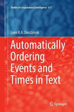 Automatically Ordering Events and Times in Text