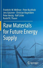 Raw Materials for Future Energy Supply