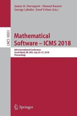 Mathematical Software - ICMS 2018