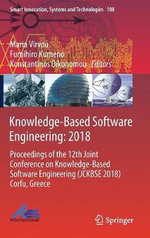 Knowledge-Based Software Engineering: 2018