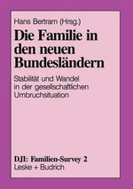 Die Familie in den neuen Bundeslaendern