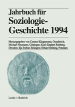 Jahrbuch fuer Soziologiegeschichte 1994