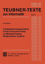 A Distributed Implementation of Flat Concurrent Prolog on Message-Passing Multiprocessor Systems