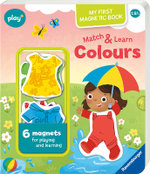 Ravensburger Play+ Infant & Toddler - My First Magnetic Book: Match and Learn Colours