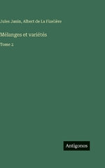 Melanges et varietes