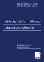Wirtschaftsinformatik und Wissenschaftstheorie