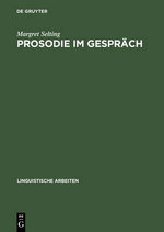 Prosodie im Gespraech