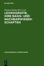 Lexikografie, Ihre Basis- Und Nachbarwissenschaften