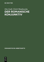 Der Romanische Konjunktiv