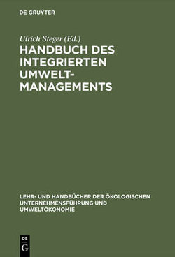 Handbuch des Integrierten Umweltmanagements Handbuch des Integrierten Umweltmanagements