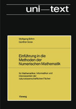 Einfuehrung in die Methoden der Numerischen Mathematik