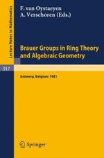 Brauer Groups in Ring Theory and Algebraic Geometry