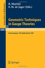 Geometric Techniques in Gauge Theories