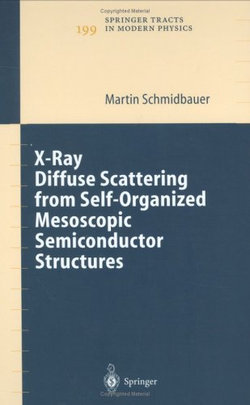 X-Ray Diffuse Scattering from Self-Organized Mesoscopic Semiconductor Structures