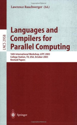 Languages and Compilers for Parallel Computing