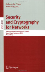 Security and Cryptography for Networks