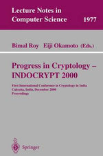 Progress in Cryptology - INDOCRYPT 2000