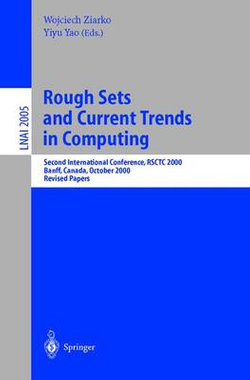 Rough Sets and Current Trends in Computing