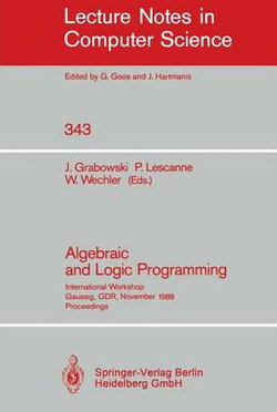 Algebraic and Logic Programming