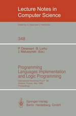 Programming Languages Implementation and Logic Programming