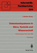 Datenbanksysteme in Buero, Technik und Wissenschaft