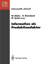 Information als Produktionsfaktor