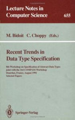 Recent Trends in Data Type Specification