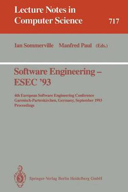 Software Engineering - ESEC '93
