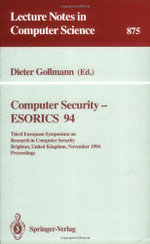Computer Security - ESORICS 94